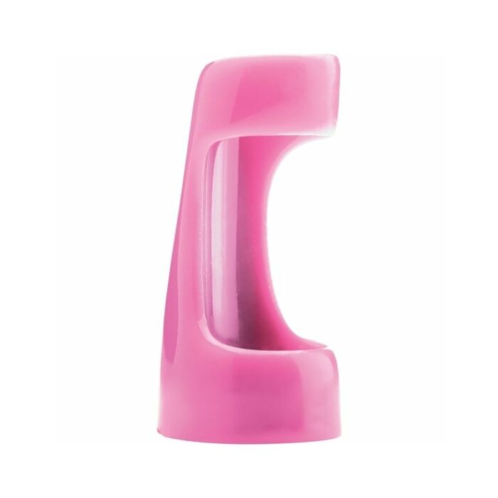 Vibrating sleeve 2 in 1 multifuncional massanger pink