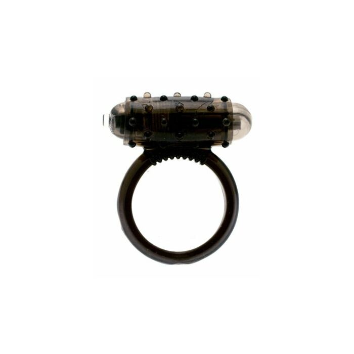 BLACK penis ring vibrating stimulator