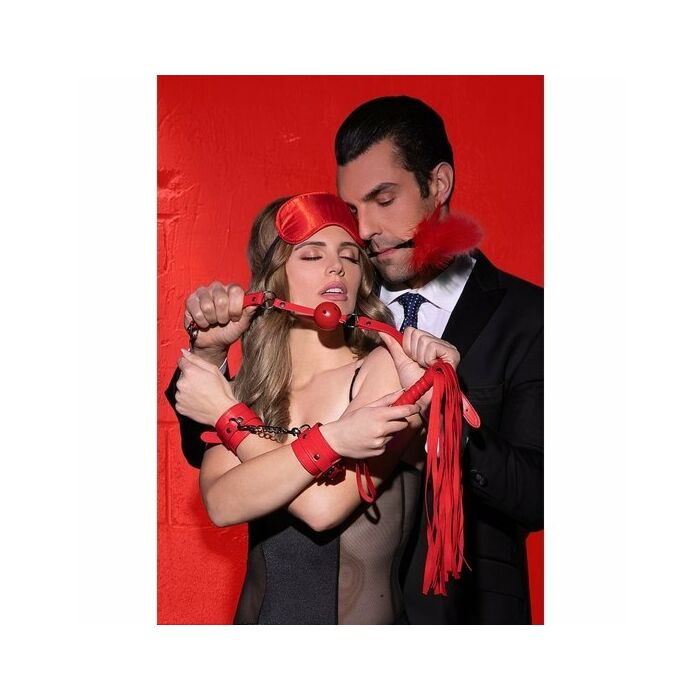 Beginners bondage kit - red