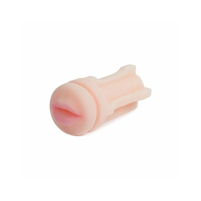 Cyberskin h2o vulcan shower stroker, deep throat - flesh