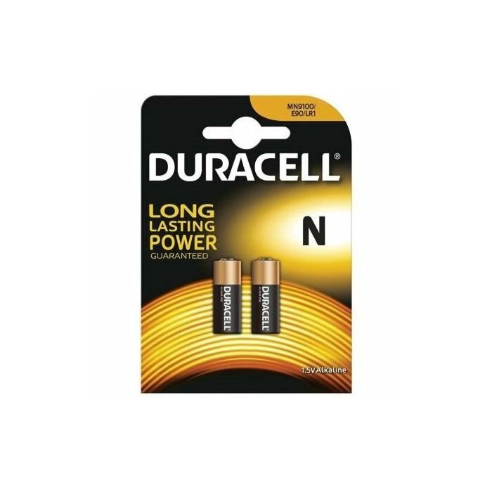 Duracell battery mn9100 n lr1 1,5v 2units