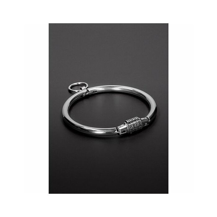 Collar with combination lock - large