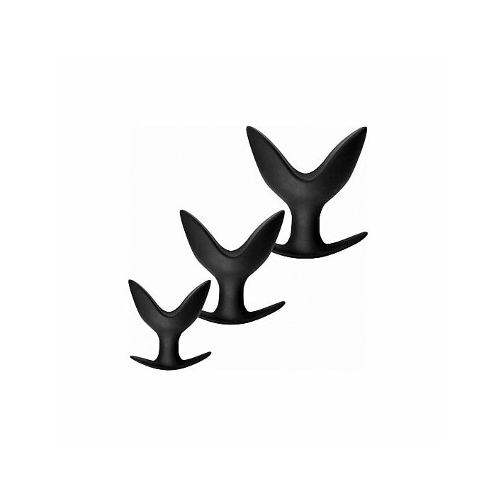 Ass anchor 3 piece silicone anal anchor