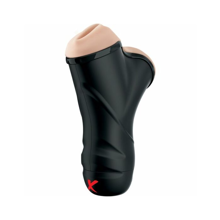 Pdx elite double penetration vibrating stroker