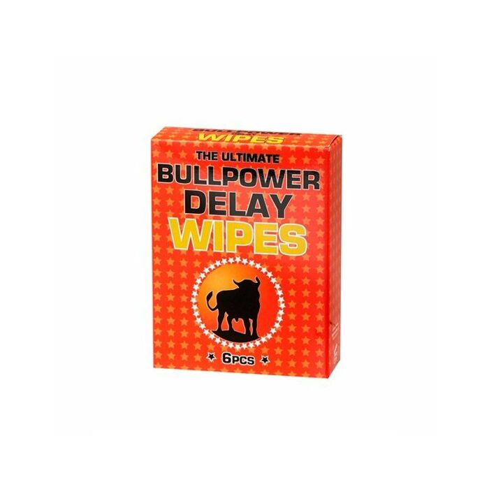 Bullpower delay wipes ( 6 x 2 ml)