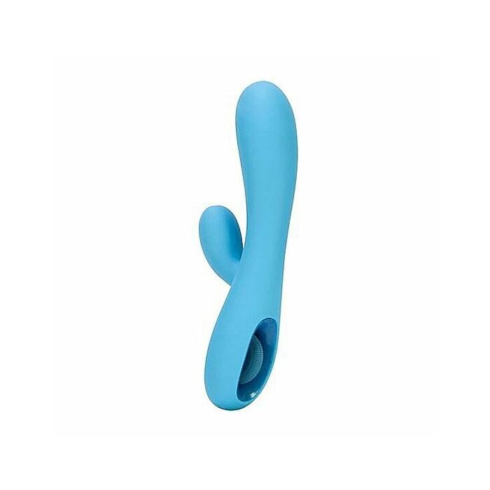 Ultrazone tease 6x rabbit style silicone vibe - blue