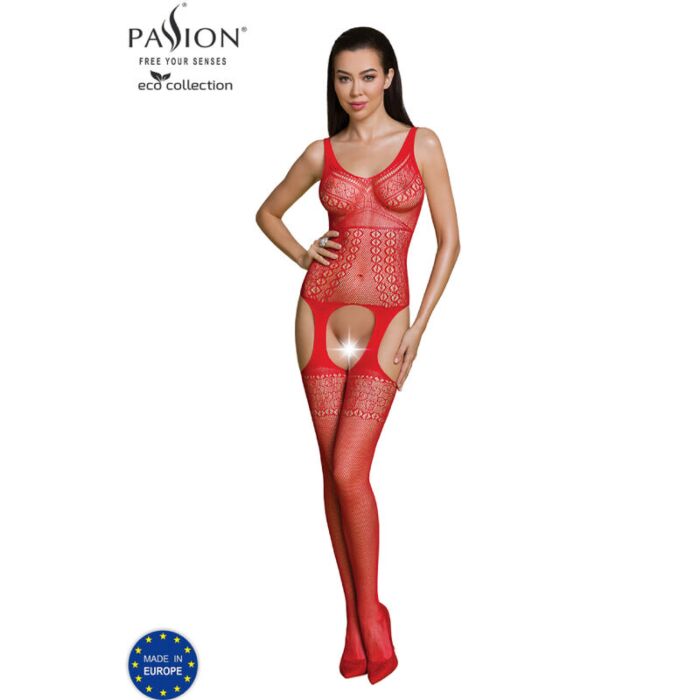 EcoPassion Red Bodystocking