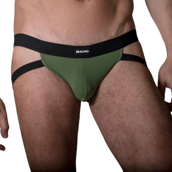 Mens Green Jockstrap MX22V