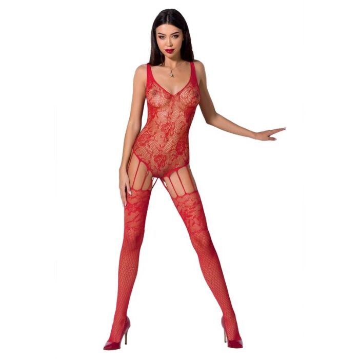 Passion Red Bodystocking