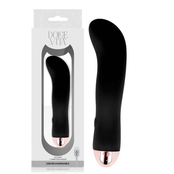 Rechargeable Duo Noir Vibrator
