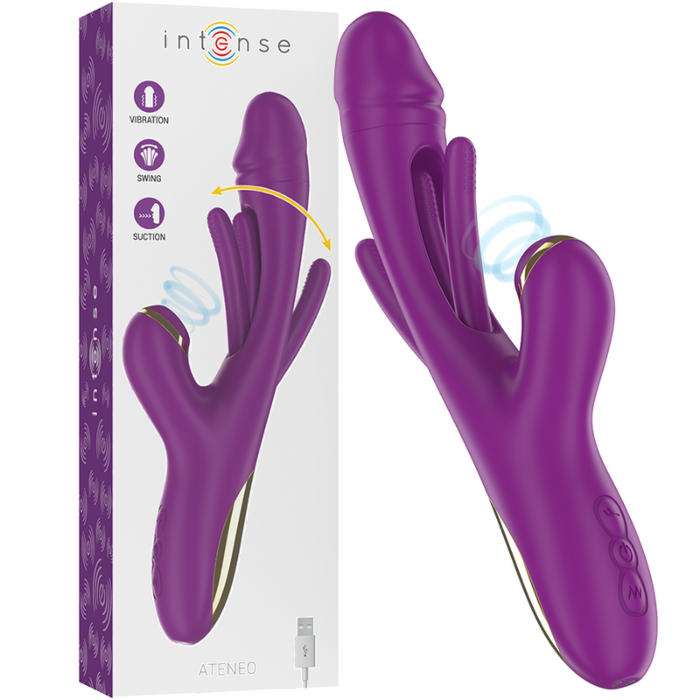 Intense Purple Tongue Vibrator