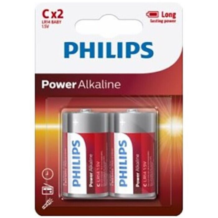 Double Alkaline Energy Pack Philips LR14