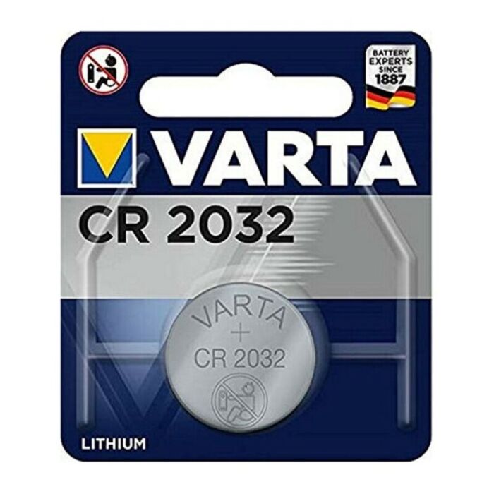 Varta CR2032 3V Button Cell Battery - Blister Pack of 1 unit