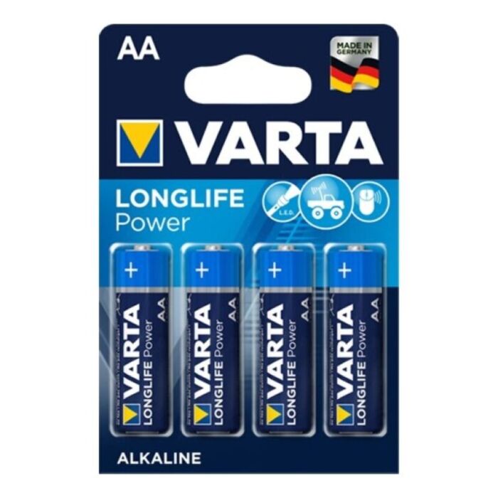 Varta Longlife AA Batteries 4 Pack