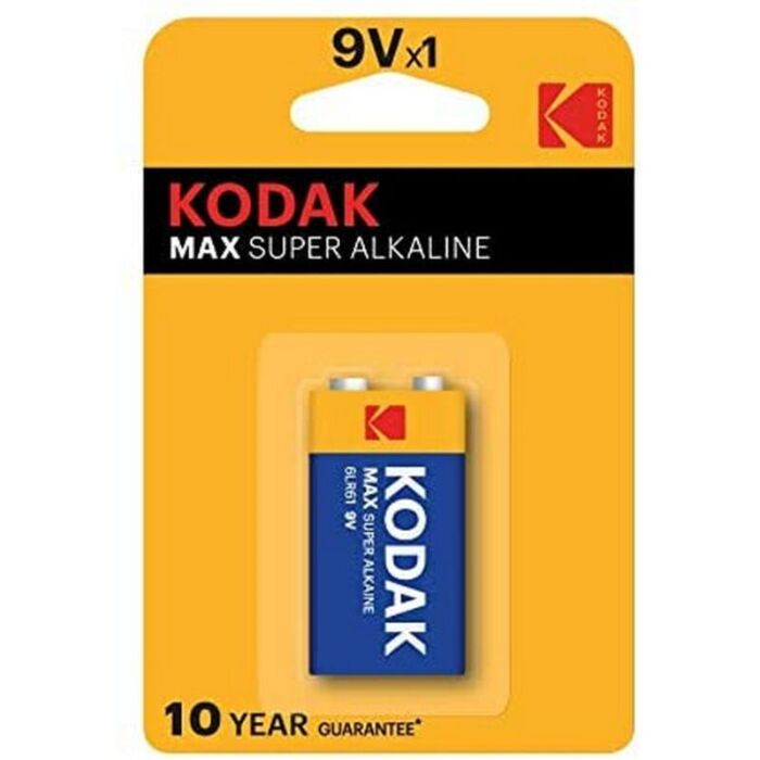 Kodak Alkaline Max 9V Battery