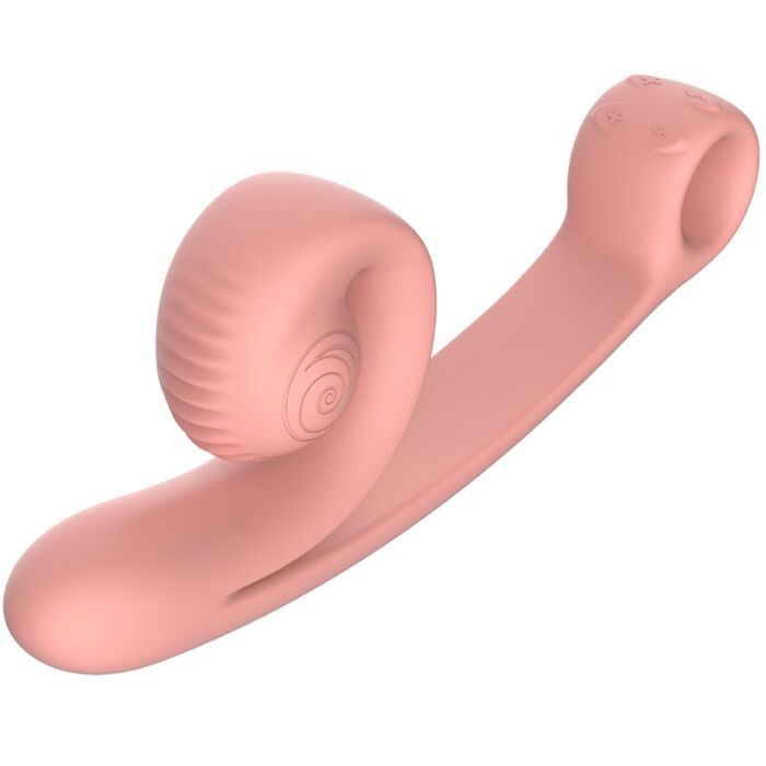 Orange Curved Vibrator