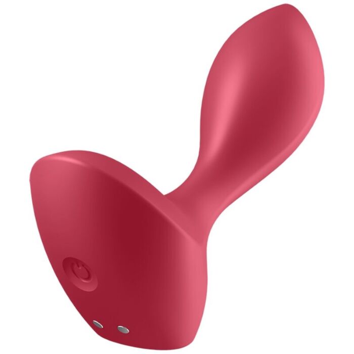 Red Velvet Anal Vibrating Plug