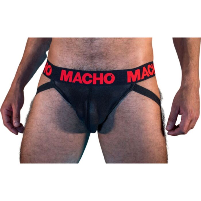 Red/Black Macho Jock