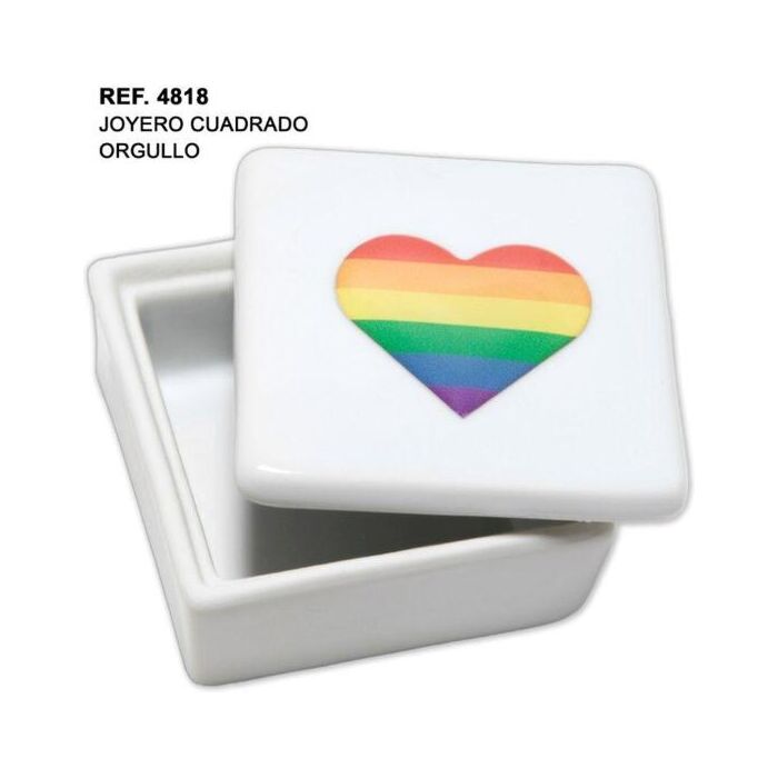 LGBT Heart Jewelry Box