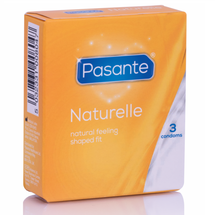 Naturelle Pack - 3 natural condoms