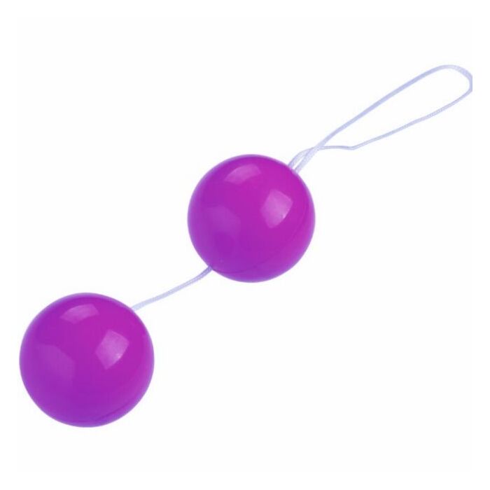 Purple Unisex Twin Balls
