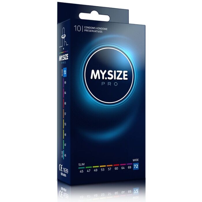 Wide Fit Condoms 72mm - Pack of 10