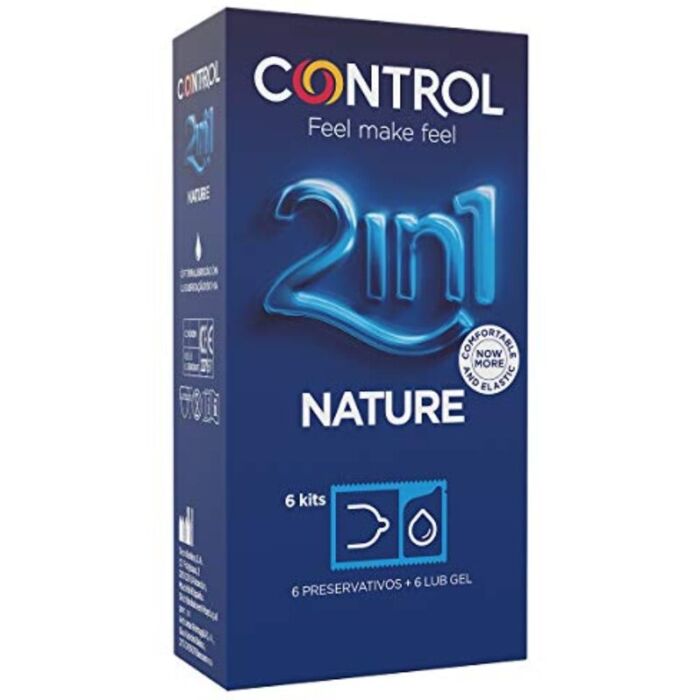 Natural Pleasure Pack 2 in 1 - 6 units