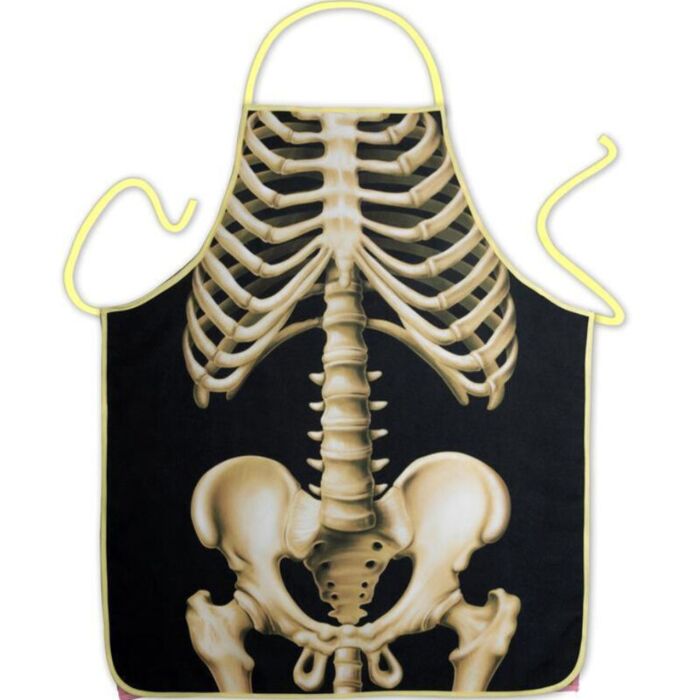 Burning Skeleton Apron