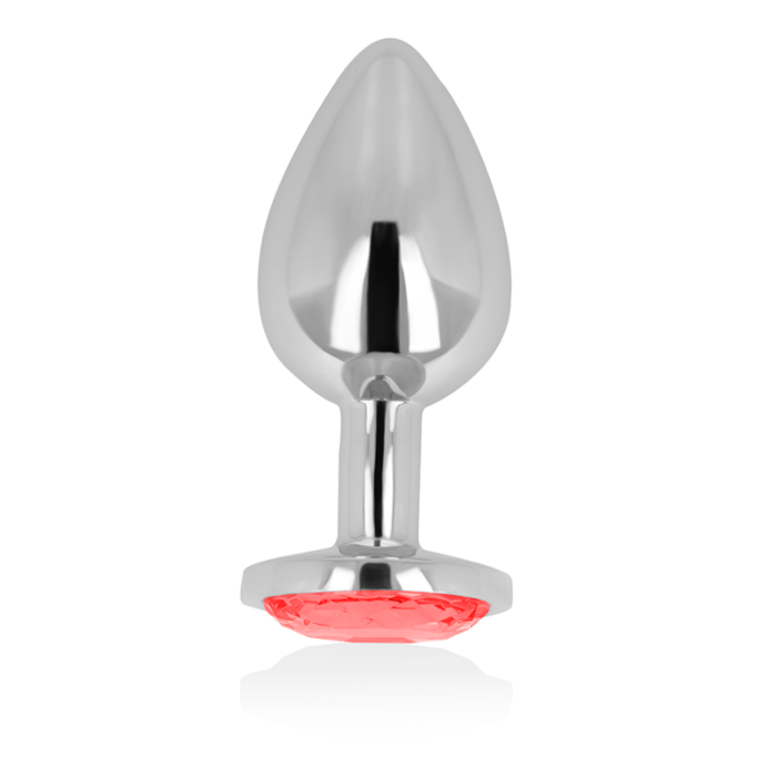 Red Crystal - 8 cm Anal Plug