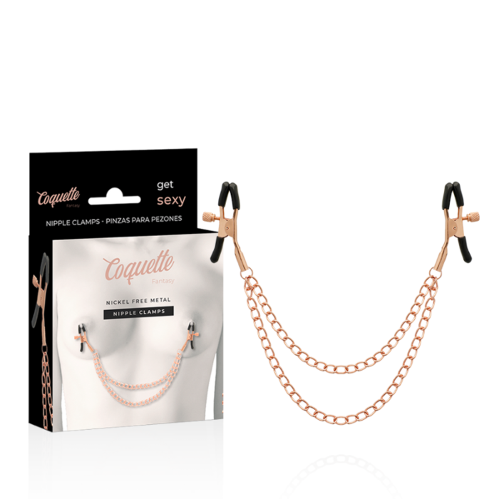 Fantasy Chic Nipple Chain Clamps