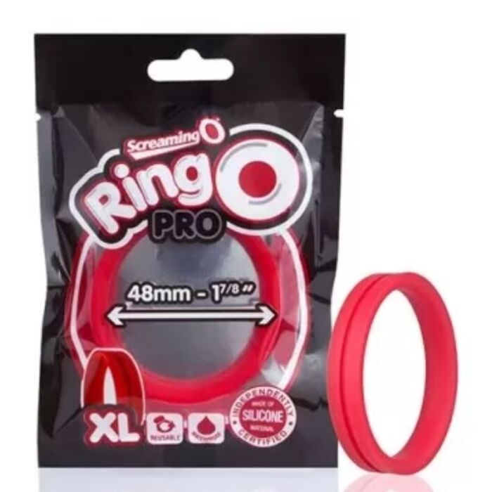 Red XL Ring Intense Fire