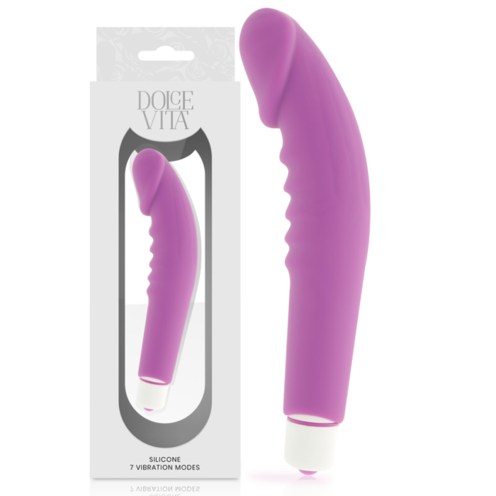 Realistic Purple Pleasure Vibrator