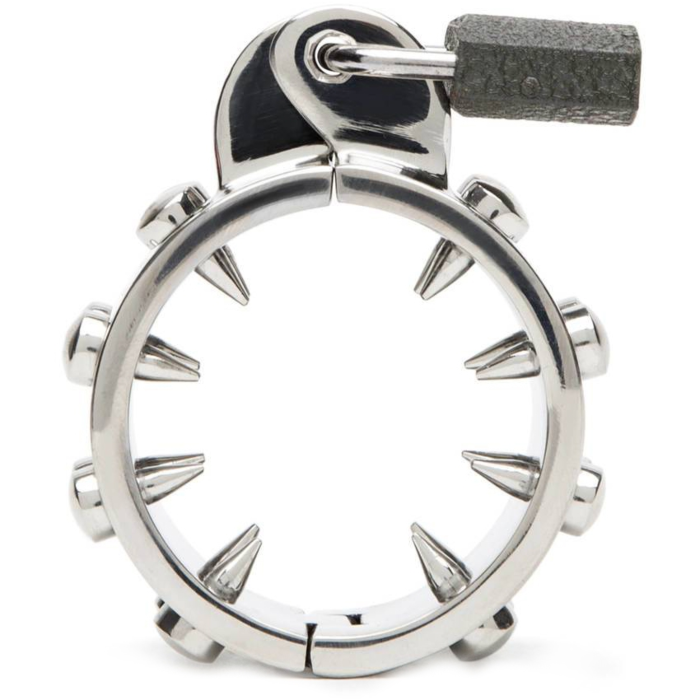 Chastity Ring Steel Lock