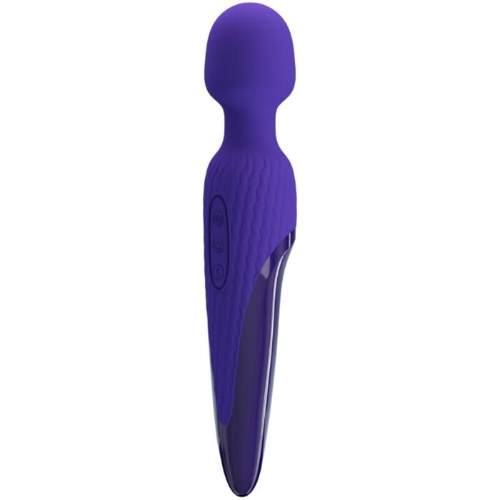Wand Vibrator Heat Violet