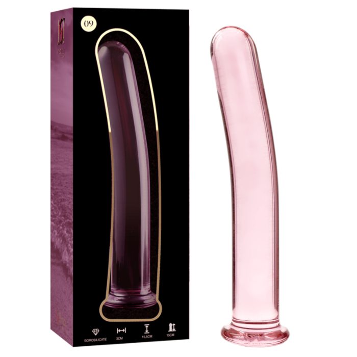 Pink Nebula Glass Dildo