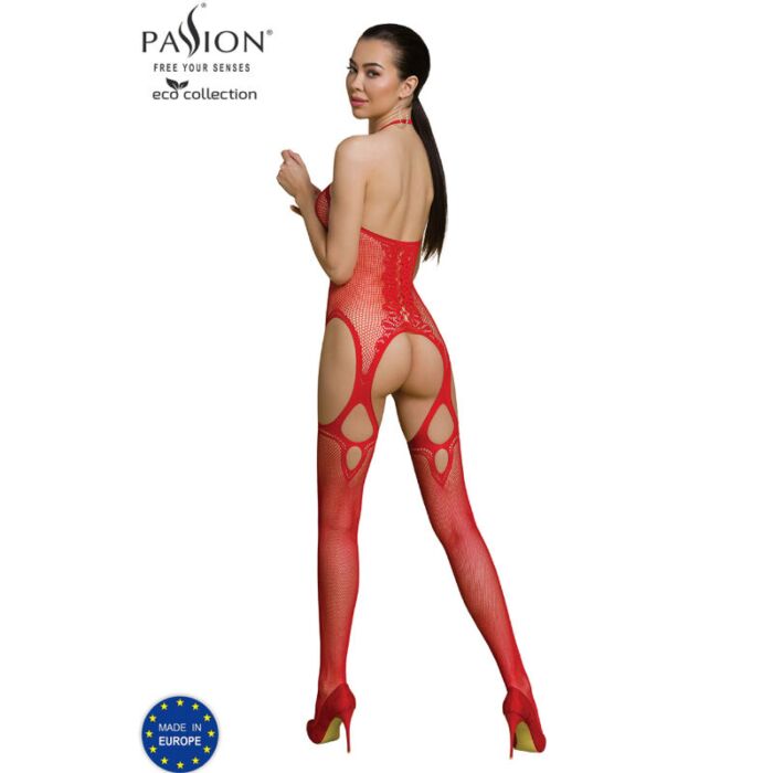 Eco Passion Red Bodystocking