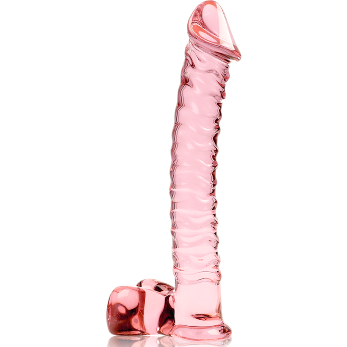 Pink Nebula Glass Dildo