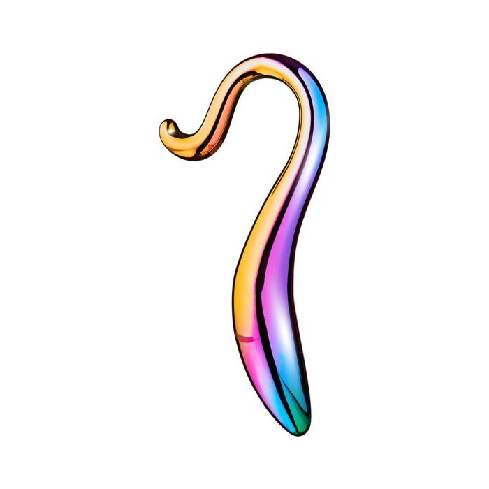 Sleek GlamourGlass Curved Dildo