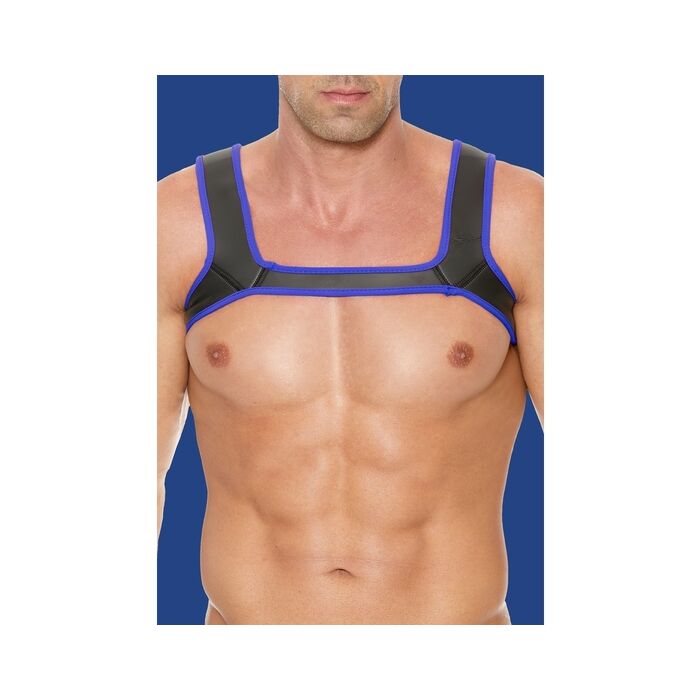 Blue Neoprene PuppyFlex Harness