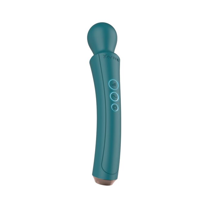 Curved Massager Wand - Green