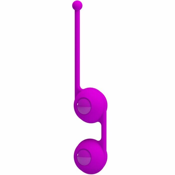 Pretty love orgasmic balls kegel tighten up purple