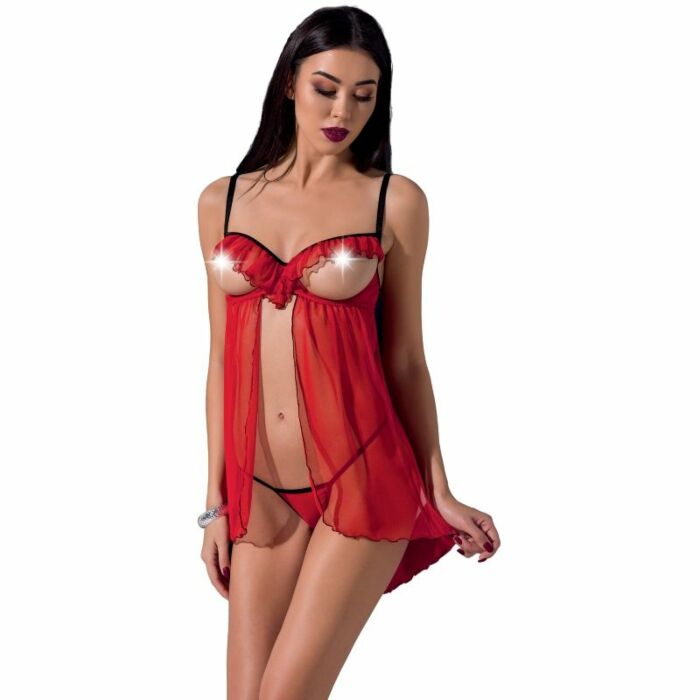 Passion woman cherry chemise l/xl