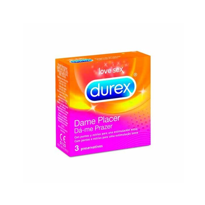 Durex dame placer 3 units