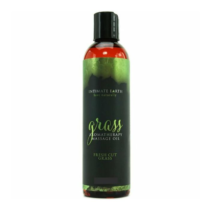 Intimate earth  fresh cut grass oil massage 120ml