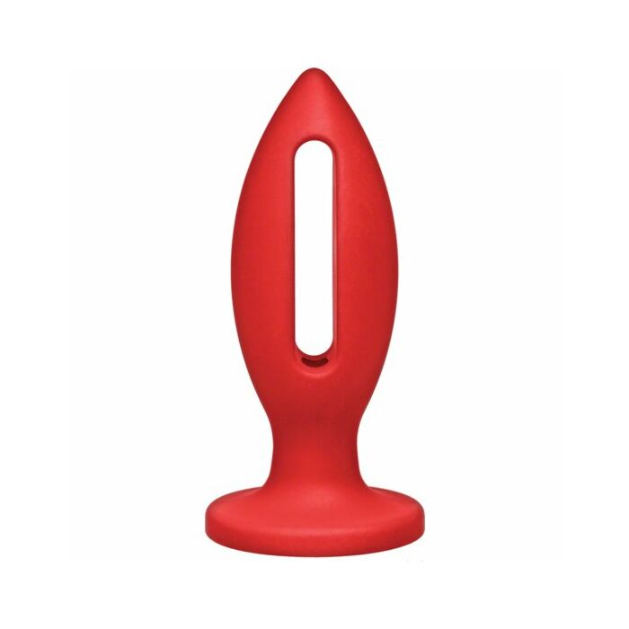 Lube luge plug 4 inch red