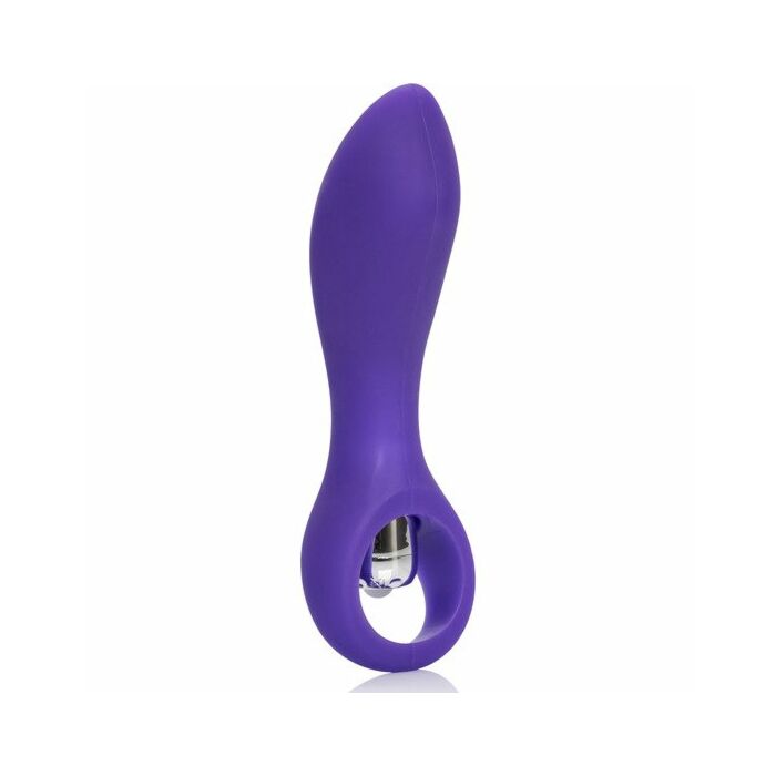 Vibrating booty probe blue
