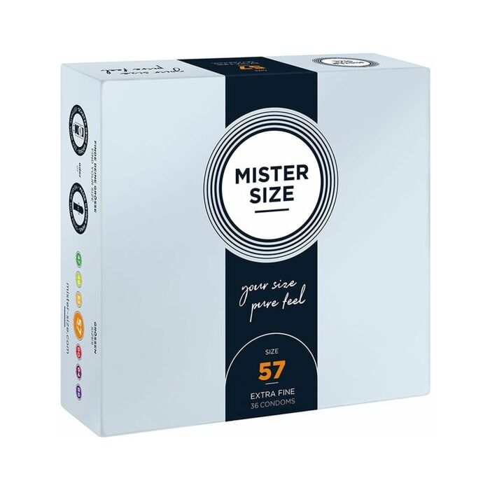 Mister size 57 (36 pack) - extra fino