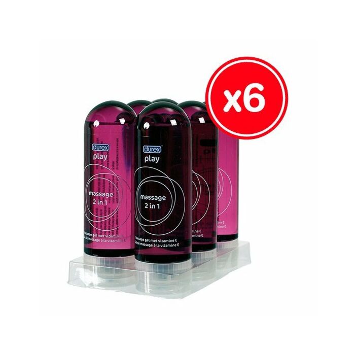 Durex play massage nl 2in1 6x200 ml