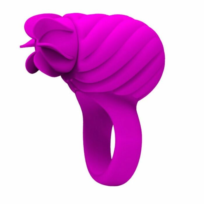 Silicone rotating and teaser cock ring frances pretty love