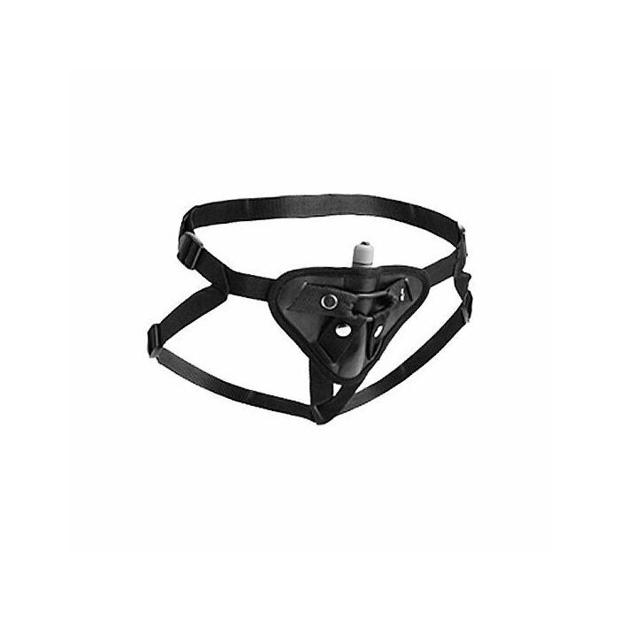 Sutra fleece lined strap-on with bullet pocket